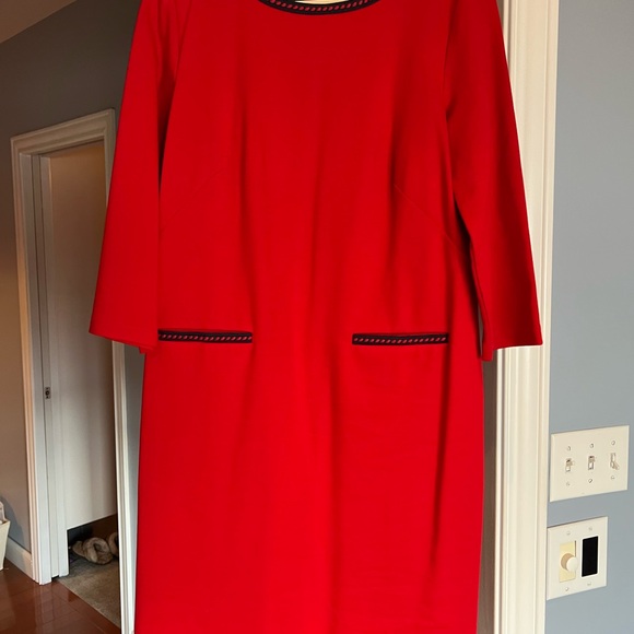 Talbots Red Dress - Picture 1 of 4